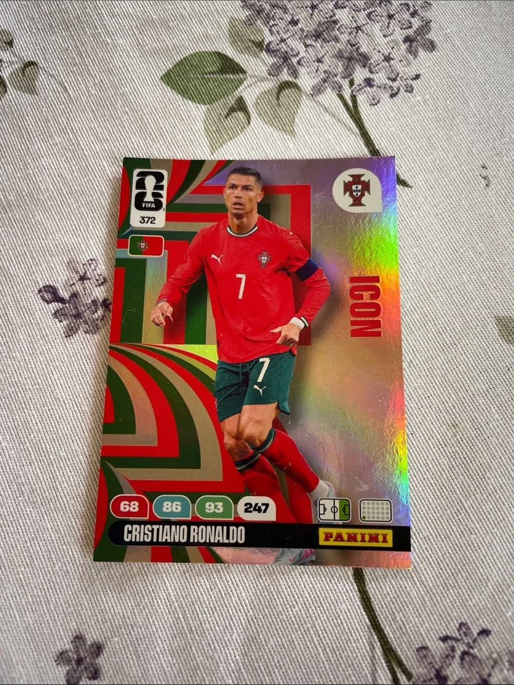 Panini Adrenalyn FIFA World Cup 2026 Forward Trading Card Christiano Ronaldo